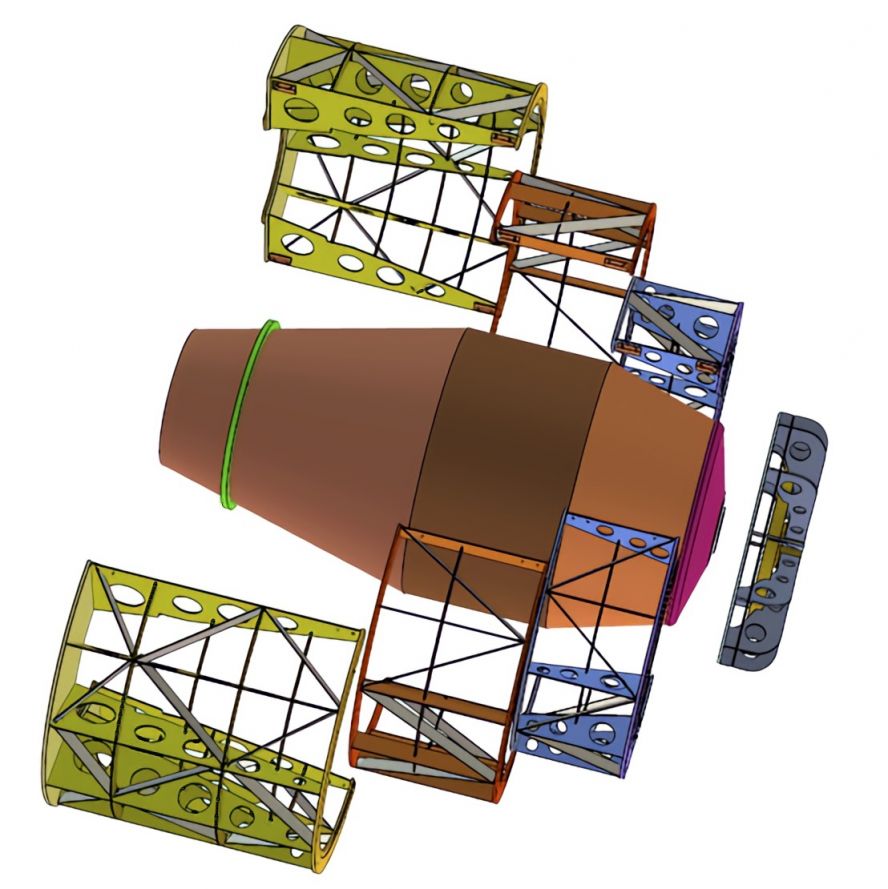 封頭胎膜、前錐胎膜、中節胎膜、后錐胎膜 封頭胎膜、前錐胎膜、中節胎膜、后錐胎膜